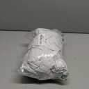 PiccoCasa Waterproof Bar Stool Covers, Faux Leather Pub Counter Height Side Chair Covers with Elastic Band White 2Pcs