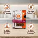 Golden Island Korean BBQ Pork Jerky - (2 Pack) 9 oz Resealable Bag - Fire-Grilled Specialty Meat Snack - Sweet & Savory Protein Snack - 7g Protein per Serving - Made with 100% All-Natural Pork (EXP 01/16/27)