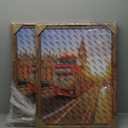 Rustic 18x24 Frame Vintage Brown Poster Frame 18x24, Walling Hanging 18 by 24 Frame, Set of 2