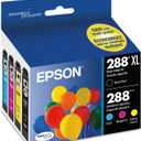 EPSON 288 DURABrite Ultra Ink High Capacity Black & Standard Color Cartridge Combo Pack (T288XL-BCS) Works with Expression XP-330, XP-430, XP-434, XP-340, XP-440, XP-446