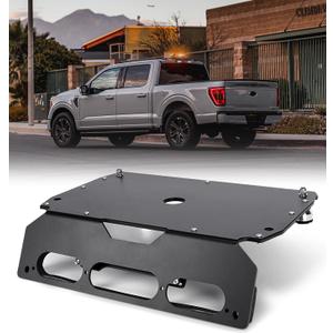 Xprite Drill-Free Light Bar Cab Mount,Magnetic Strobe Light Bar Mount Bracket Compatible with Ford F150 (2015+), Ford F250 - F550 (2017+) Replace for Ford Accessories