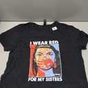 I Wear Red For My,Sister Native American Stop MMIW T-Shirt, Size L