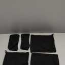 SATINIOR 12 Pcs Winter Neck Gaiters Fleece Neck Warmer Drawstring Thermal Face Scarf Ear Warmers Headband Head Wrap Ear Muff (Classic Black)