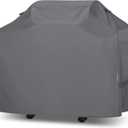 Unicook 50 Inch Grill Cover for 48 Inch Outdoor Grill, Heavy Duty Waterproof BBQ Cover Compatible with Weber Spirit 200 Series, Fade Resiatnt Gas Barbecue Protector, All Weather Protection, Grey (Gray)
