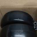 2PCS Flat Free Mower Tire w/Steel Wheel 13x5.00-6 for 36"-46" Deck Lawn Mowers Tractor - Hub 3.25"-5.9" with 3/4" Greased Bushing 135006 T161