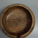 Kimona Yarn Storage Wooden Yarn Bowl Knitting Bowl Large Crochet Yarn Holder Gifts for Women (8" X 8" X 4")