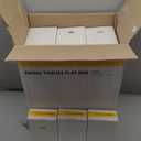 AmazonCommercial 2-Ply White Flat Box Facial Tissue (416968)|Bulk for Business|FSC Certified, Unscented, 3000 Count (30 Packs of 100)(8 x 8 Sheet), White