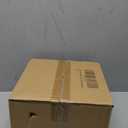 Liuruiyu Glass Storage Jars 12 * 8cm [Set of 6],Clear Glass Food Storage Containers with Airtight Bamboo Lid Stackable Kitchen Canisters for Candy,Cookie,Rice,Sugar,Flour,Pasta(Square)