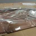 Car Seat Covers Full Set, Breathable Leather Automotive Front and Rear Seat Covers & Headrest, Universal Automotive Vehicle Seat Cover for Most Sedan SUV Pick-up Trucks, Brown