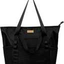 Lacdo Tote Bag for Women, Casual Mesh Tote Bag Hobo Women Foldable Handbag Shoulder Bag, Large Beach Bag for Travel Essential