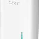 CLEVAST Small Dehumidifier for Home, 30oz Compact Mini Dehumidifier with Auto Shut-Off, Quiet 24dB Portable Air Dehumidifier for Bathroom, Bedroom, Closet, RV