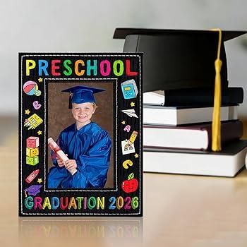 2026 Preschool Graduation Picture Frame