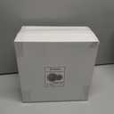 Rubtlamp 60Pcs Black Plastic Plates, Black Disposable Plates With Gold Beaded, Clear Heavy-duty Party Plates, Fancy Plastic Plates Include 30 Dessert Platos, 30 Dinner Platos for Party, Halloween