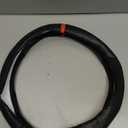 KAFEEK Car Steering Wheel Cover Men, Universal 15 inch, Microfiber Leather Carbon Fiber Black Steering Wheel Accessories, Anti-Slip, Odorless, Breathable, Black