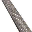 72" x 12" Heavy Duty Trailer Loading Ramps | 10ga Steel | For Flatbeds and Tailgates | 2500lb Capacity (1-Pack)