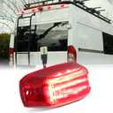 1PCS Red LED Cab Roof Lights for 2014-2023 Dodge Ram ProMaster 1500 2500 3500 Truck Van Clearance Marker Running Lamp Three Rows Red Lens