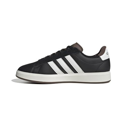 Adidas Men's Grand Court 2.0 Sportswear, Black/Off White/Earth Strata, 9 (1. Shoes)