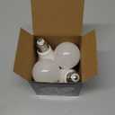 GEPLAD 4-Pack Upgrade Motion Sensor LED Light Bulbs 12W (100W Equivalent), A19 E26 Dusk to Dawn Bulb, Outdoor & Indoor, 5000K Daylight, 1200LM,Glass-Penetrating Sensor, Upward/Downward Mounting