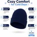 Kids Winter Beanies, 12 Pack Warm Cold Weather Hats Boys Girls Children