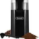 Gevi One-Touch Button Electric Coffee Grinder Coffee Bean Grinder for Coffee Espresso Latte Mochas, Noiseless Operation Coffee Serving Sets