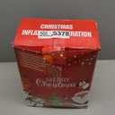 Kalolary 12FT Christmas Inflatable Arch Xmas Inflatable Outdoor Decorations Blue Snowman Blow Up Yard Decorations with Built-in LED Lights for Garden Lawn Outdoor Yard Winter Holiday Supplies