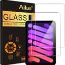 Ailun Screen Protector for iPad Mini 7 & 6, 2 Pack, 8.3 Inch, Case Friendly