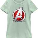 Marvel Girls Avengers Logo T-Shirt (Large)