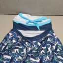 SUUKSESS Women Tummy Control Tankini Swimsuits with Skirt Backless Bathing Suit (X-Large, Blue Floral)