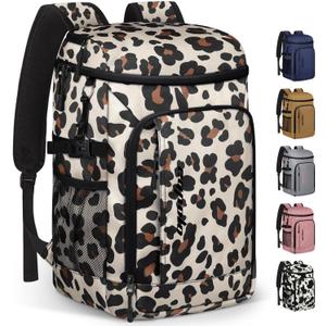 Capolo Cooler Backpack Insulated Waterproof for Women Men,36/45 Cans Lunch Backpack Coolers Leak Proof Soft Cooler Bag Ice Chest for Camping Beach