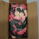 BLEUM CADE 2Pcs 16.4Ft Flower Garland Artificial Rose Vines for Bedroom, Cute Fake Hanging Flower Vines Floral Garland Decorations for Wedding Party Wall Room Decor Aesthetic (Pink)