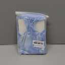 2 Pack Cat Surgery Recovery Suit for Female and Male, Soft Cat Spay Shirts Clothes, Comfortable Kittens Pajamas Onesie, Adjustable Fit to Stop Licking, Blue M (M (3.5-7lb))