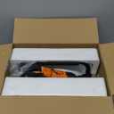 Buyplus Greenhouse Heater with Digital Thermostat, 1500W Outdoor Heaters for Patio, Overheat Protection & 3S Fast Heating, Electric Space Heater for Greenhouse, Patio, Garage, Flower Room, Silver