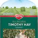 Kaytee Timothy Hay, High Fiber, Grown Specifically for Small Animals, Rabbits, Guinea Pigs, Chinchillas, 48 Ounces