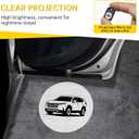 2 Pack LED Car Door Welcome Lights Projector Logo Light Ghost Shadow Lamp For Honda CRV Accessories