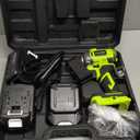 Cordless Impact Wrench 738ft-lbs (1000N.m), High Torque Brushless 1/2 Impact Gun, 2 x4.0Ah Battery 21V Max, Fast Charger, 4 Sockets, Impact Wrench for Home Car Tires Truck Mover