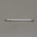 (6pack) 9'' F6T5/CW Fluorescent 4100K Cool White Bulb, 6 Watt Light T5 Linear Lamps Replacement Camping Lantern Tubes, F6T5/TTL Makeup Mirror