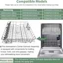 DD82-01385B Center Dishrack Assembly Compatible with samsung DW80R2031US DW80N3030US DW80CG4021SR DW80CG4051SR etc Dishwashers, Replace Number: 4978666 AP6807483 PS12593054 EAP12593054 etc