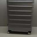 Samsonite Omni 2 Hardside 3 Piece Set - Includes Global Carry-On, Medium, & Large Checked Suitcases - 360 Dual Spinner Wheels - Integrated TSA Lock & Expansion - Artic Silver