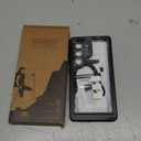 2025 New for Samsung Galaxy S24 Ultra Case Waterproof, [Built-in Camera & Screen Protector][Military Grade Shockproof][IP68 Underwater][Dustproof][Drop proof] Full Body Phone Case for S24 Ultra 6.8" (Black/Clear)