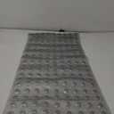 Bathtub Mats for Shower Tub, Extra Long Non-Slip 39 x 16 Inch Bath Mat with Drain Holes and Suction Cups, BathMat for Bathroom with Machine Washable (Clear Grey)