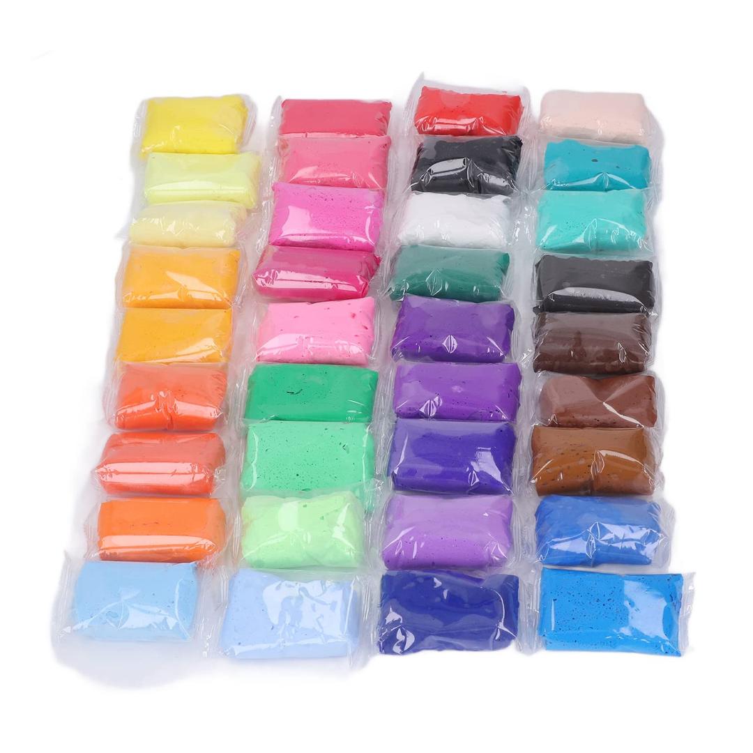Air Dry Ultra Light Modeling Clay for Children with Tools – DIY Foam Clay Set, Safe Non-Toxic Material, Educational Craft Kit for Kids and Parents