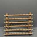 Dritz Wooden Thread Rack, 1 Count, Smooth Wood