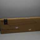 Heimlove 12" Deep Floating Shelves, 36 x 12 Inch Wall Mounted Long Floating Shelf with Invisible Brackets, for Home Decor, Bedroom, Kitchen, Living Room, Bathroom - 1 Pack, Black