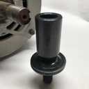 3-1/2 Short Shaft Arbor Extension fits 1/2" right side shaft Motor Arbor Threaded Shaft Adapter for Buffing Grinding Wheels/For Bench Grinder Qty 1