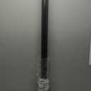 VoTwoofv Glass Railing End Post43.5",304 Stainless Steel Glass Balustrade Post with Spigot Slots for Indoors & Outdoors Railing of Deck,Balcony,Attic,Staircase (End Post,Black)