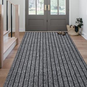 Outdoor/Indoor 2ft x 6ft Runner Rug, Hallway Custom Sizes Non-Slip Rubber Backing Area Runner Rugs Waterproof Carpet Rugs for Kitchen Entryway Balcony Garage Stair Laundry