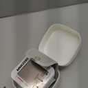 MMIZOO Wrist Blood Pressure Monitor Large LCD Display BP Machine Adjustable Cuff 5.31-7.68 inch Automatic 99x2 Sets Memory with Carrying Case for Home Use (W1681) (White)