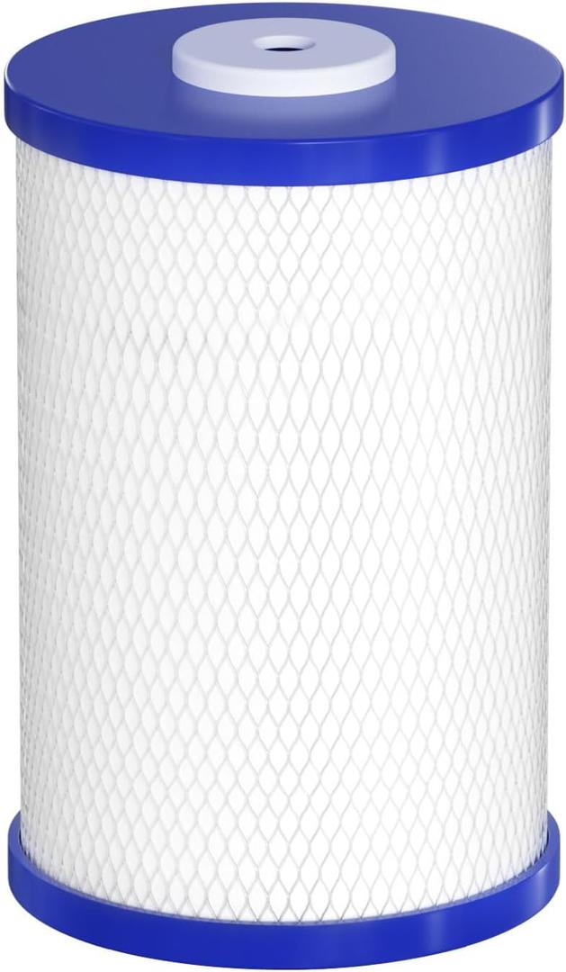 RP-3500 Carbon Block Drinking Water Filter Replacement Cartridge, Compatible with Frescapure 3500 WF0451, 1000 GPD - 0.5 Micron
