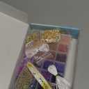 2600 PCS 6mm Crackle Glass Beads for Jewelry Making, 48 Colors Crystal Beads Bracelet Making Kit, Round Beads for Bracelets, Friendship Bracelet kit for DIY Crafts Gifts, 2 Box (Crackle Colors)