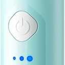 COSLUS C30 Electric Toothbrush for Adults, Effective Yet Gentle Ultra-Clean | 3 Intensities & 5 Modes, 2 Types Soft or Medium Firm Heads, Daily Care, Compact for Travel Home Family Use, 1PC, Green